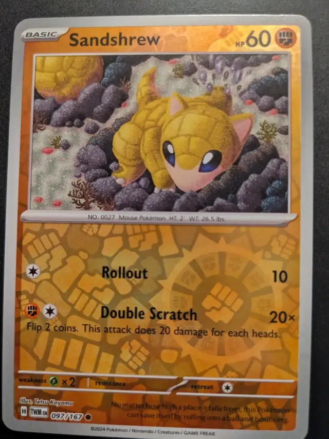 Sandshrew [Reverse Holo]
