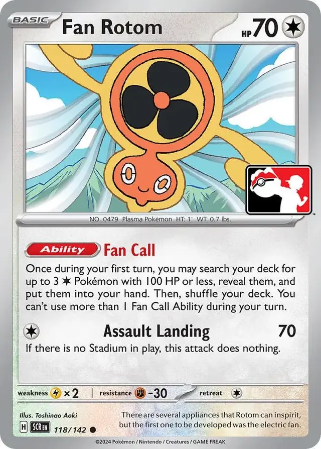 Fan Rotom [Prize Pack]