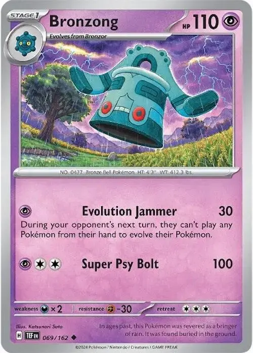 Bronzong - Pokemon Temporal Forces #69