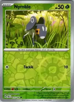 Nymble [Reverse Holo] - Pokemon Stellar Crown