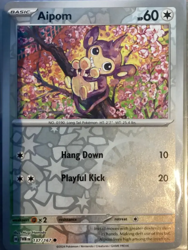Aipom [Reverse Holo]