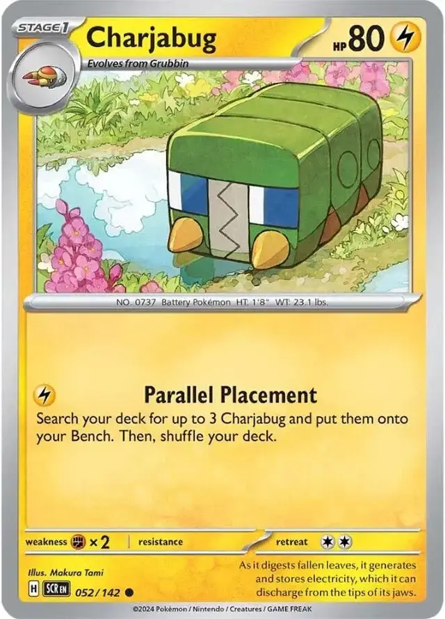 Charjabug - Pokemon Stellar Crown #52