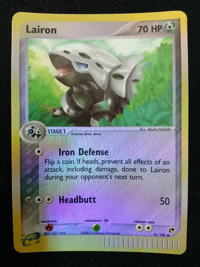 Lairon [Reverse Holo] - Pokemon Sandstorm #41