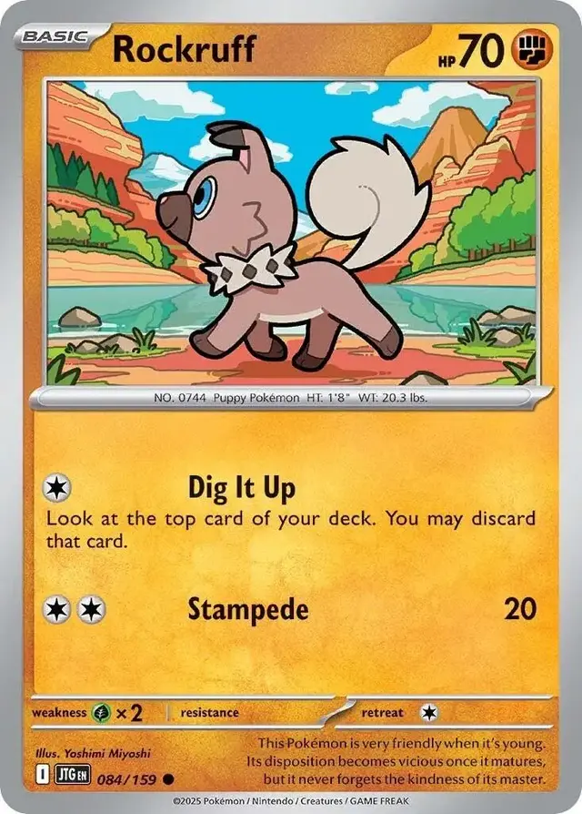 Rockruff - Pokemon Journey Together #84