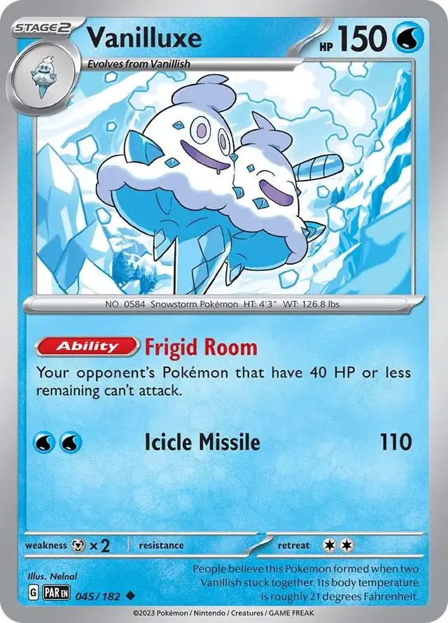 Vanilluxe #45 - Pokemon Paradox Rift