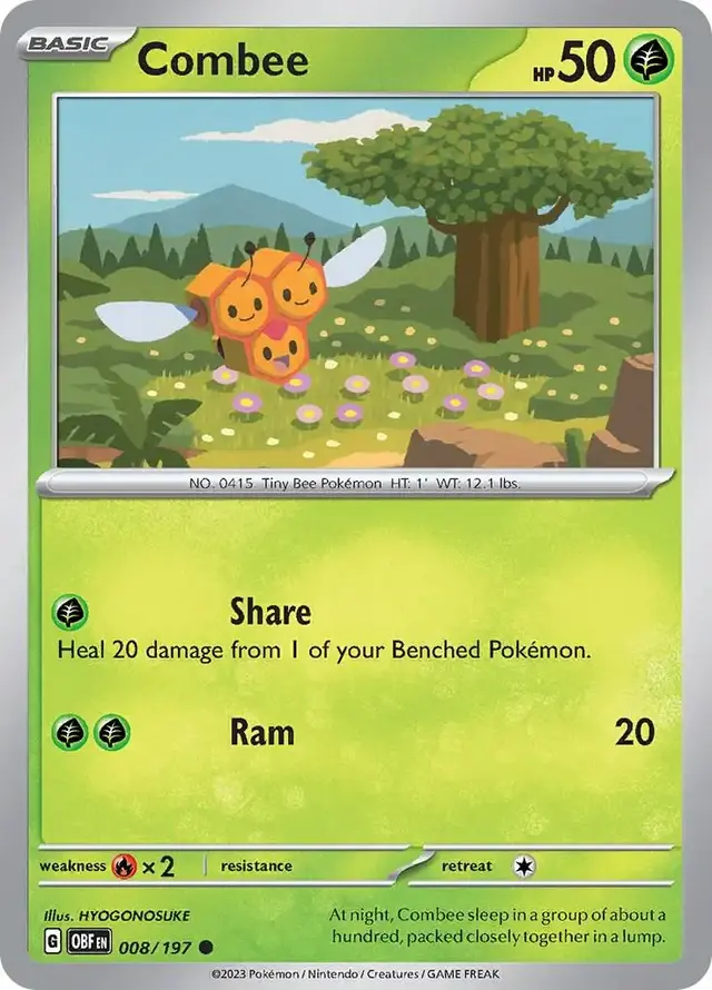 Combee - Pokemon Obsidian Flames #8