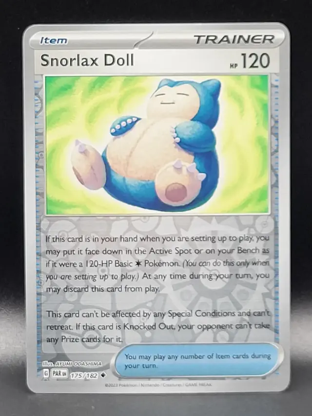 Snorlax Doll [Reverse Holo]