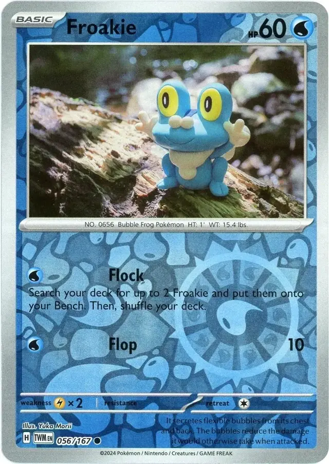 Froakie [Reverse Holo] - Pokemon Twilight Masquerade #56