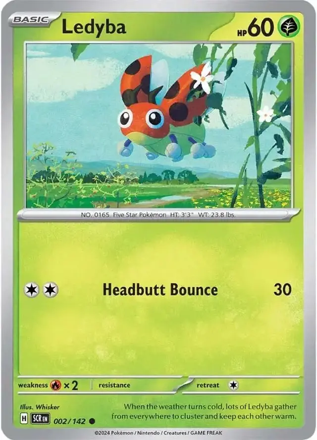 Ledyba - Pokemon Stellar Crown #2