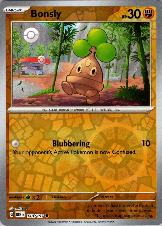 Bonsly [Reverse Holo]