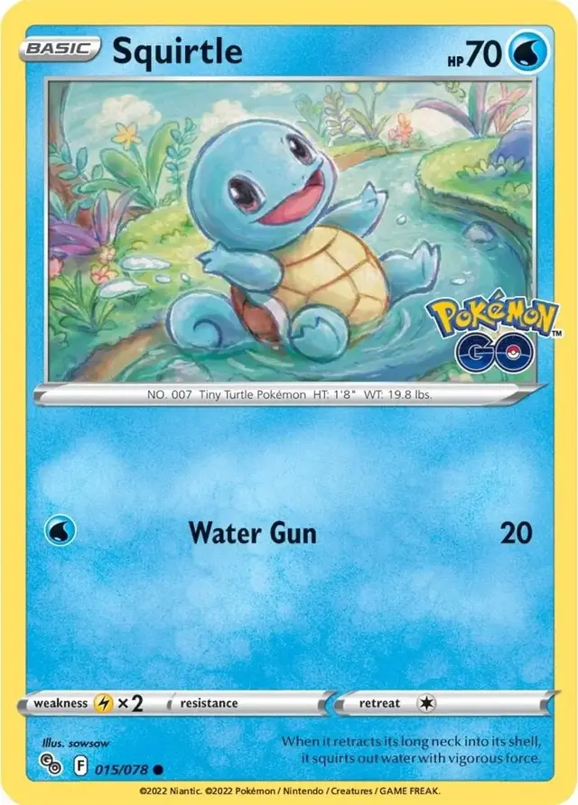 Squirtle - Pokemon Go #15