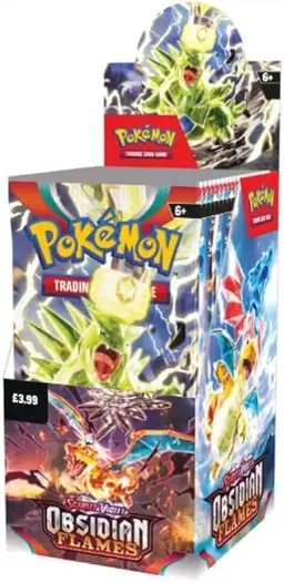 Half Booster Box - Pokemon Obsidian Flames
