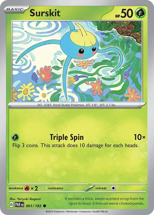 Surskit #1 - Pokemon Paradox Rift