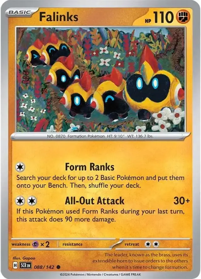 Falinks - Pokemon Stellar Crown #88