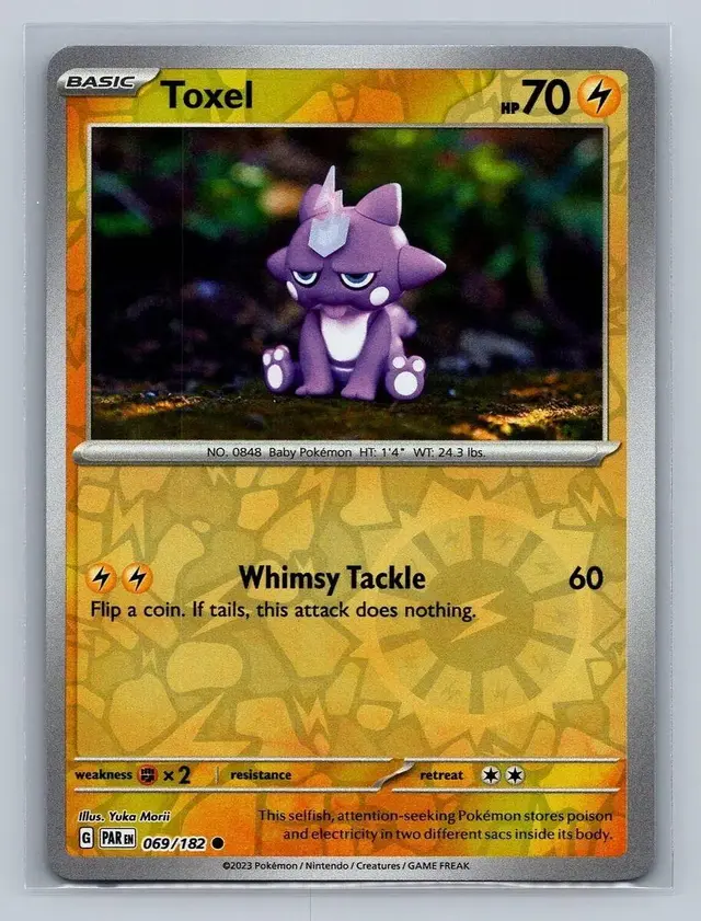 Toxel [Reverse Holo] - Pokemon Paradox Rift #69