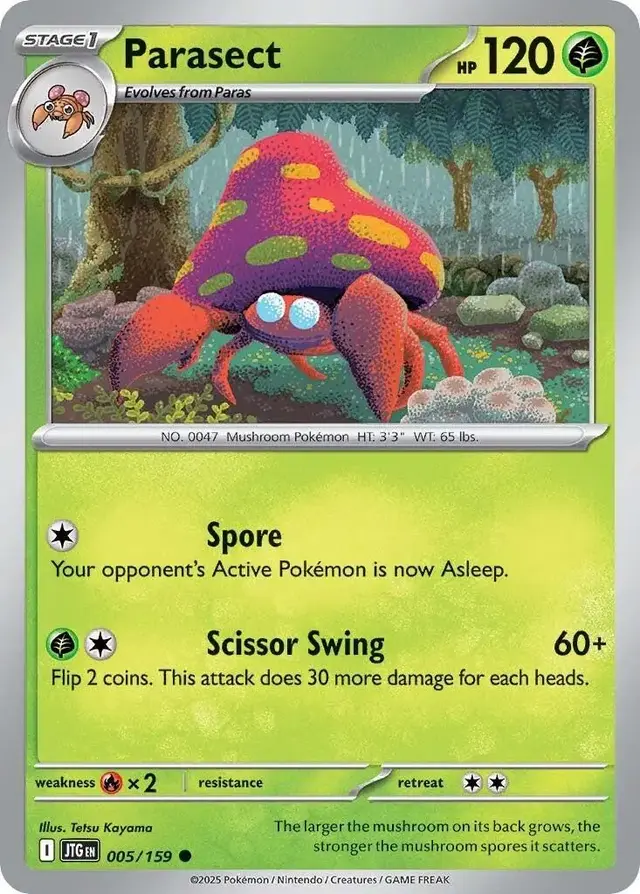 Parasect - Pokemon Journey Together #5