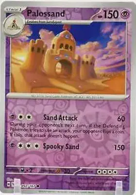 Palossand [Reverse Holo] - Pokemon Twilight Masquerade #92