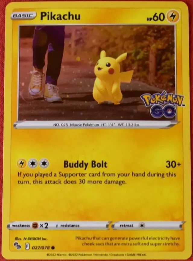 Pikachu [Swirl] - Pokemon Go #27