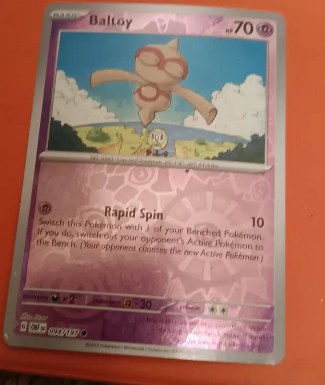 Baltoy [Reverse Holo] - Pokemon Obsidian Flames #94