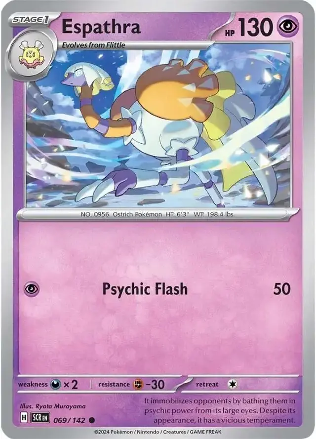 Espathra - Pokemon Stellar Crown #69