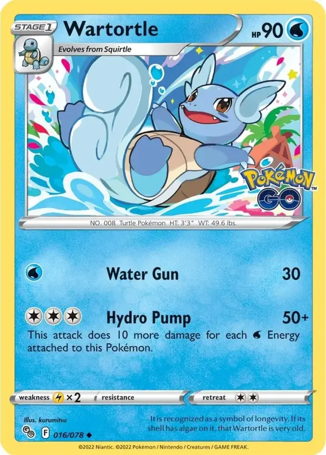 Wartortle - Pokemon Go #16