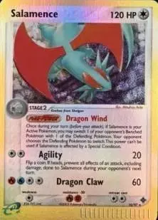 Salamence [Reverse Holo] - Pokemon Dragon #10