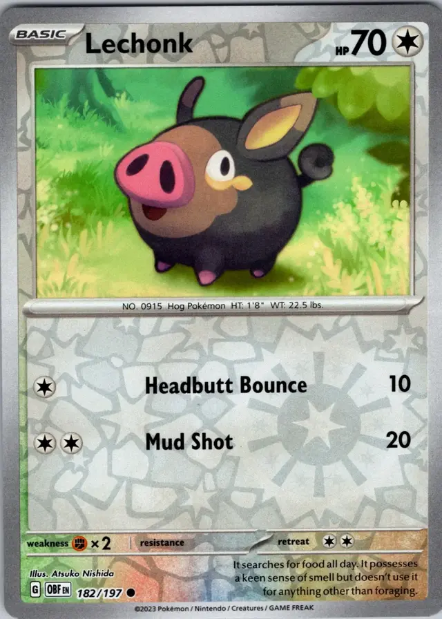 Lechonk [Reverse Holo]