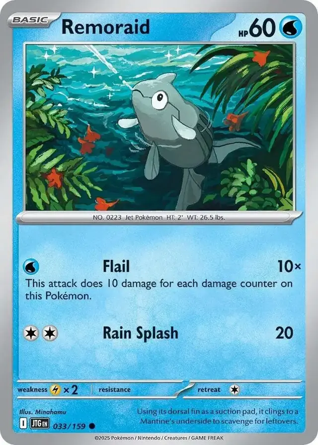 Remoraid - Pokemon Journey Together #33