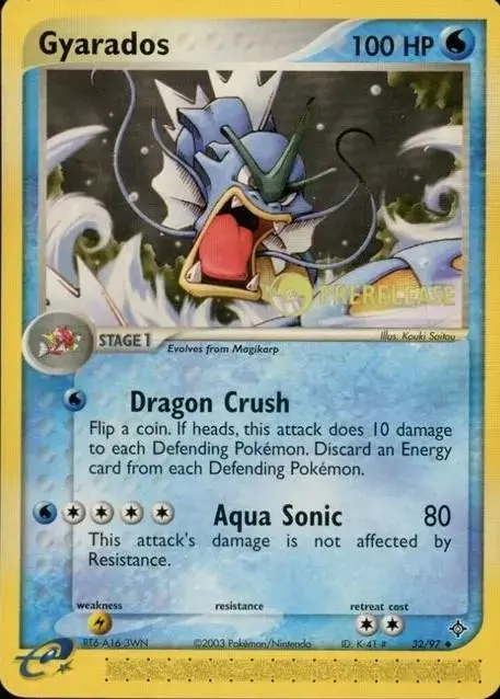 Gyarados [Prerelease] - Pokemon Dragon #32