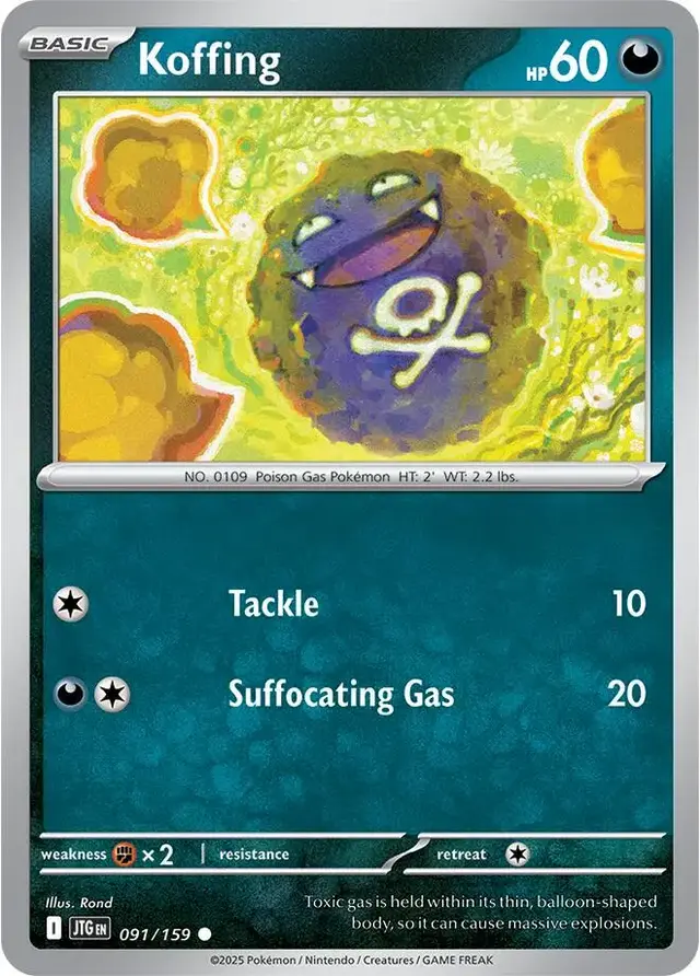 Koffing - Pokemon Journey Together #91
