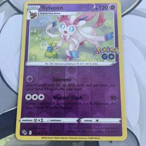 Sylveon [Reverse Holo] - Pokemon Go #35