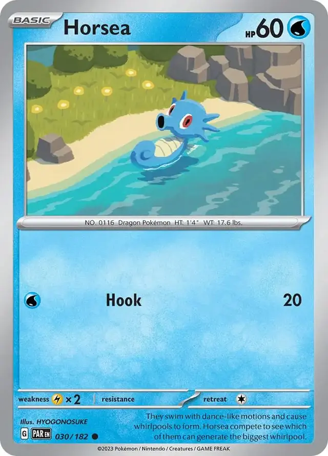 Horsea - Pokemon Paradox Rift #30