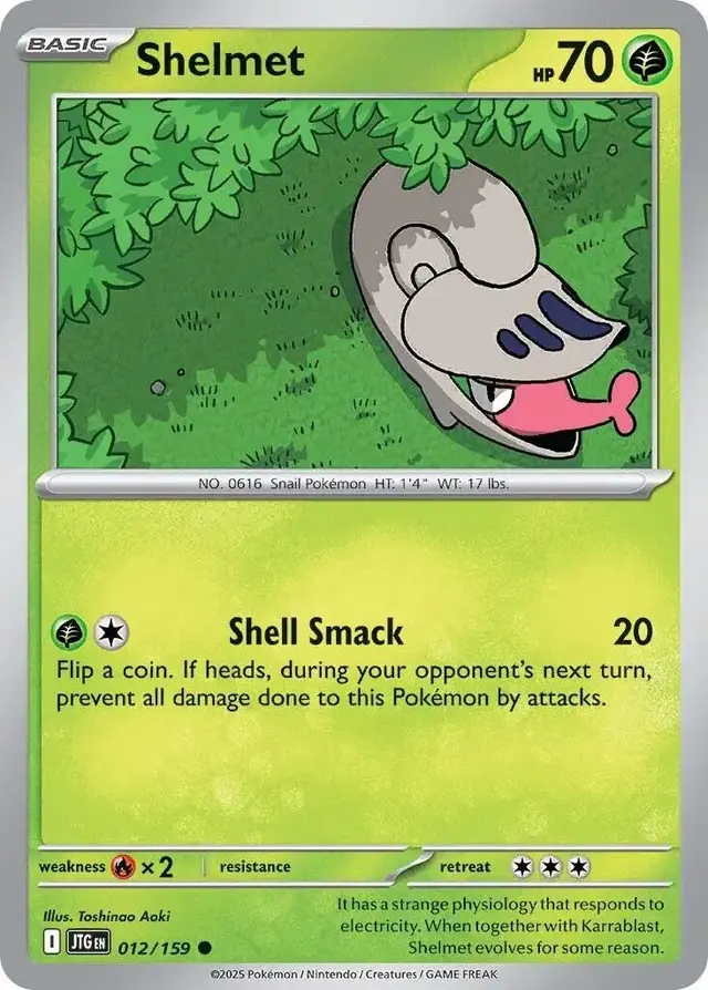Shelmet - Pokemon Journey Together #12