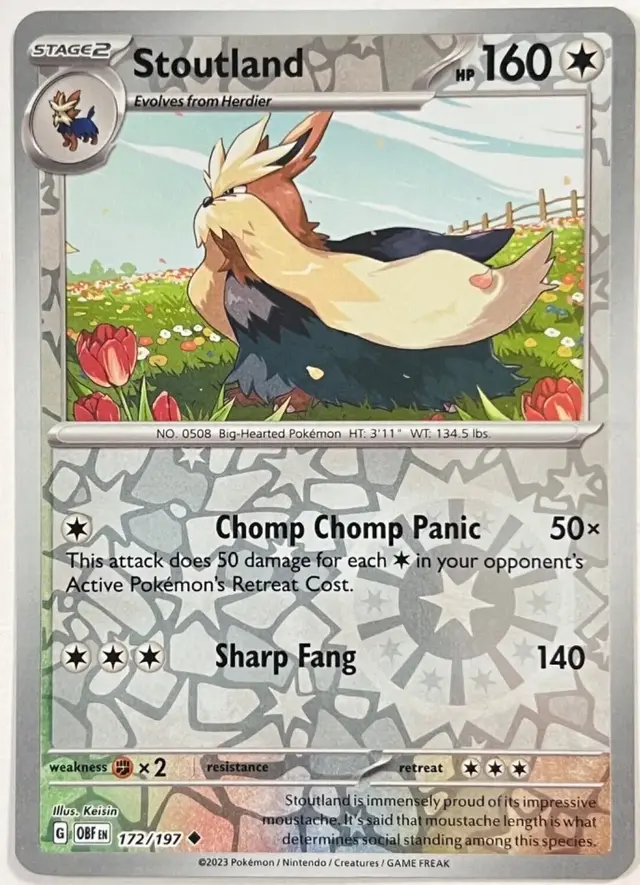Stoutland [Reverse Holo]