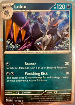 Lokix [Cosmos Holo] - Pokemon Paradox Rift