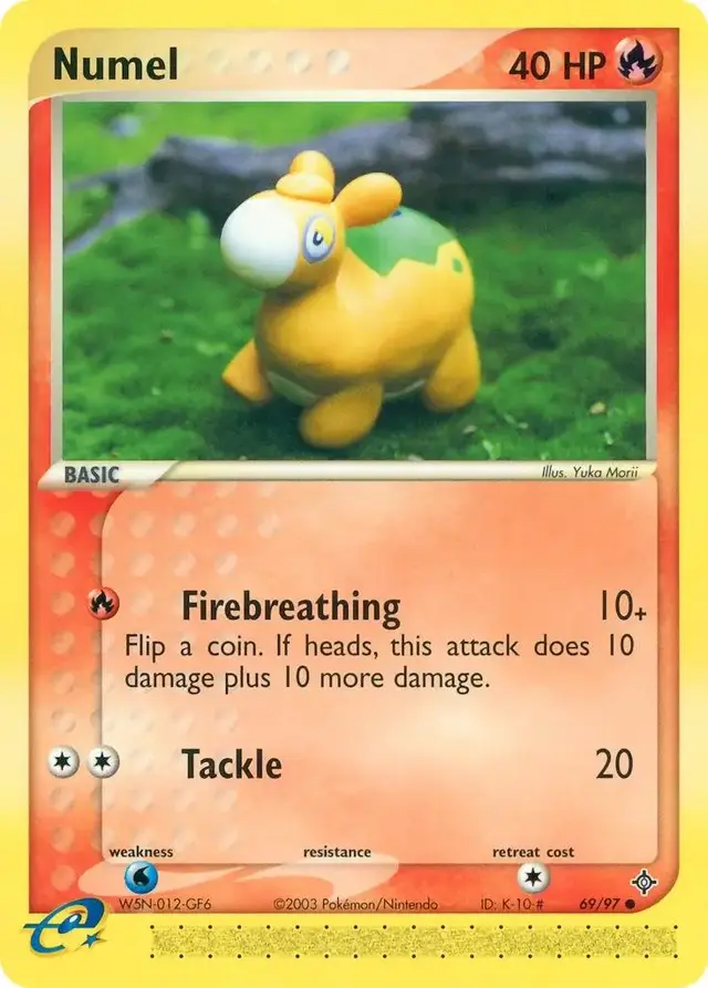 Numel - Pokemon Dragon #69