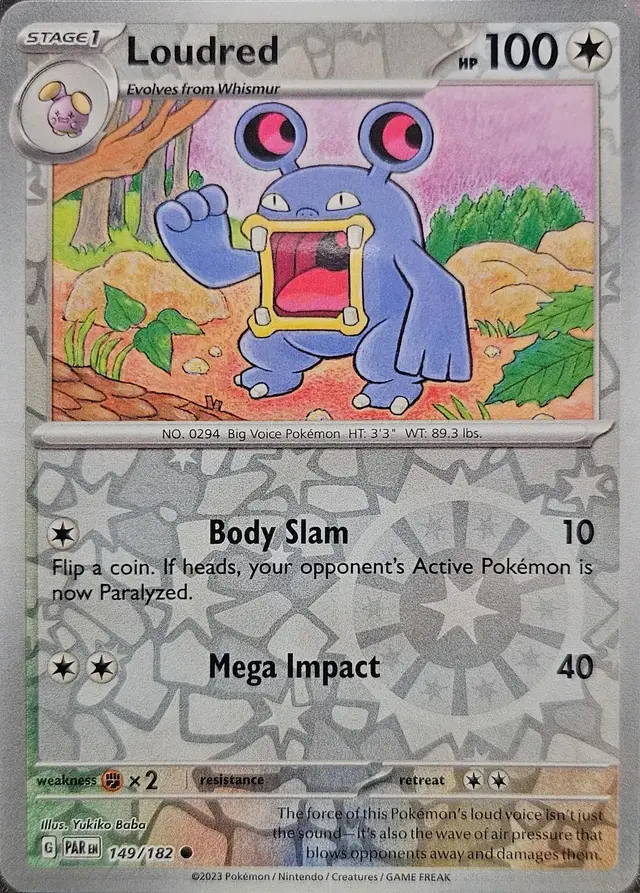 Loudred [Reverse Holo]