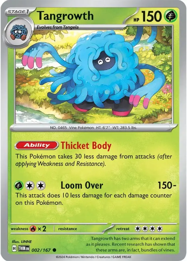Tangrowth - Pokemon Twilight Masquerade #2
