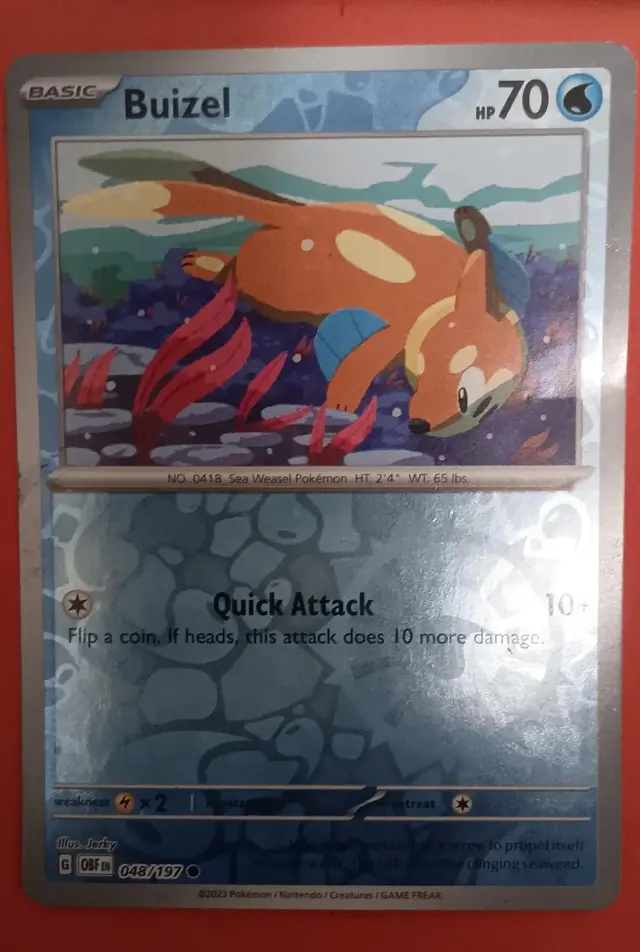 Buizel [Reverse Holo]