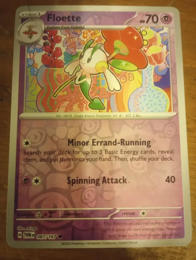 Floette [Reverse Holo] - Pokemon Twilight Masquerade #87