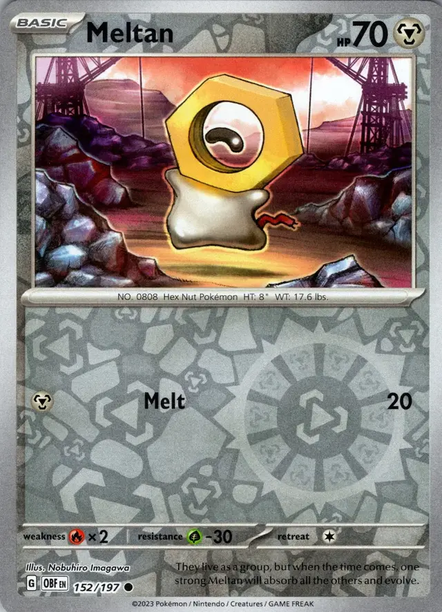 Meltan [Reverse Holo]