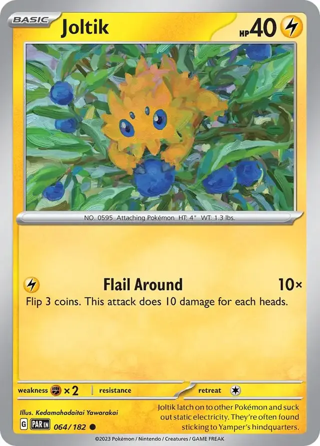 Joltik - Pokemon Paradox Rift #64
