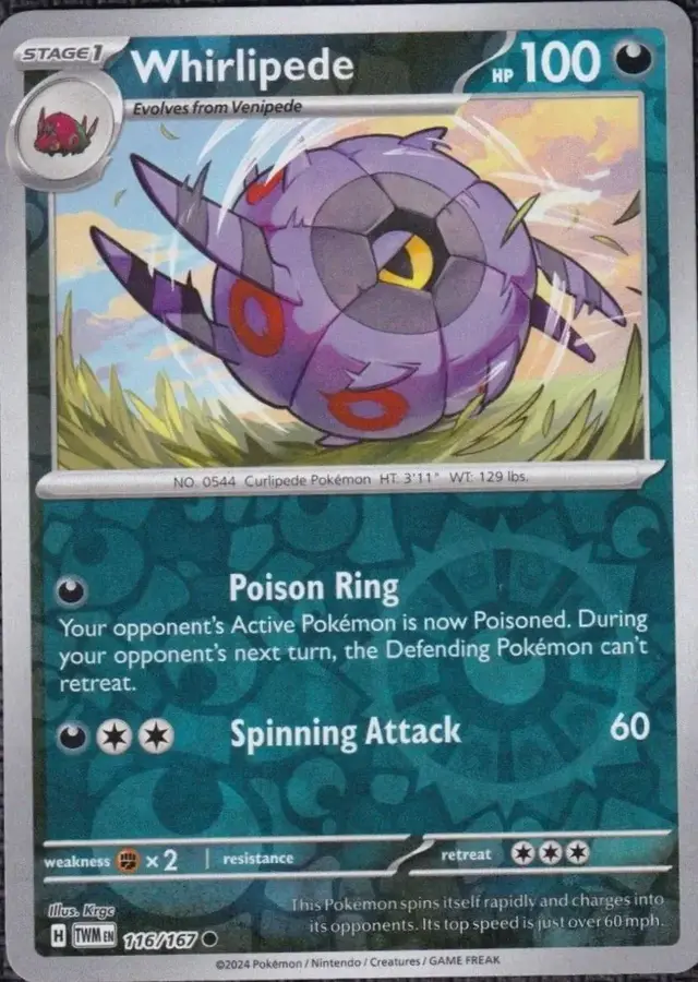 Whirlipede [Reverse Holo]