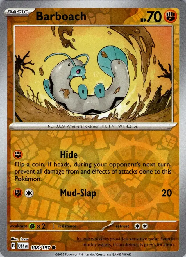 Barboach [Reverse Holo]