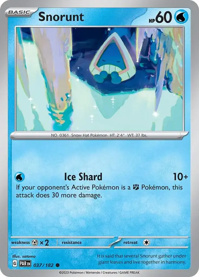 Snorunt - Pokemon Paradox Rift #37