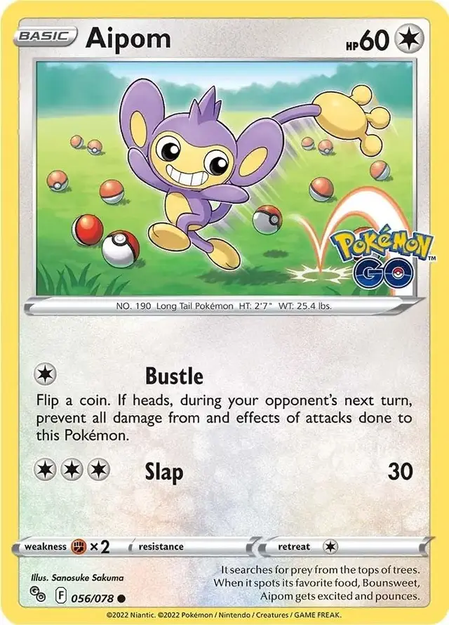 Aipom - Pokemon Go #56