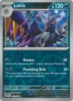 Lokix [Reverse Holo] - Pokemon Paradox Rift