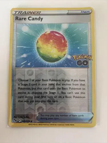 Rare Candy [Reverse Holo] - Pokemon Go #69