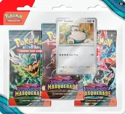 3 Pack Blister [Snorlax] - Pokemon Twilight Masquerade