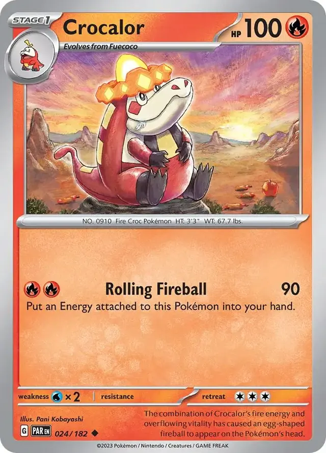 Crocalor #24 - Pokemon Paradox Rift